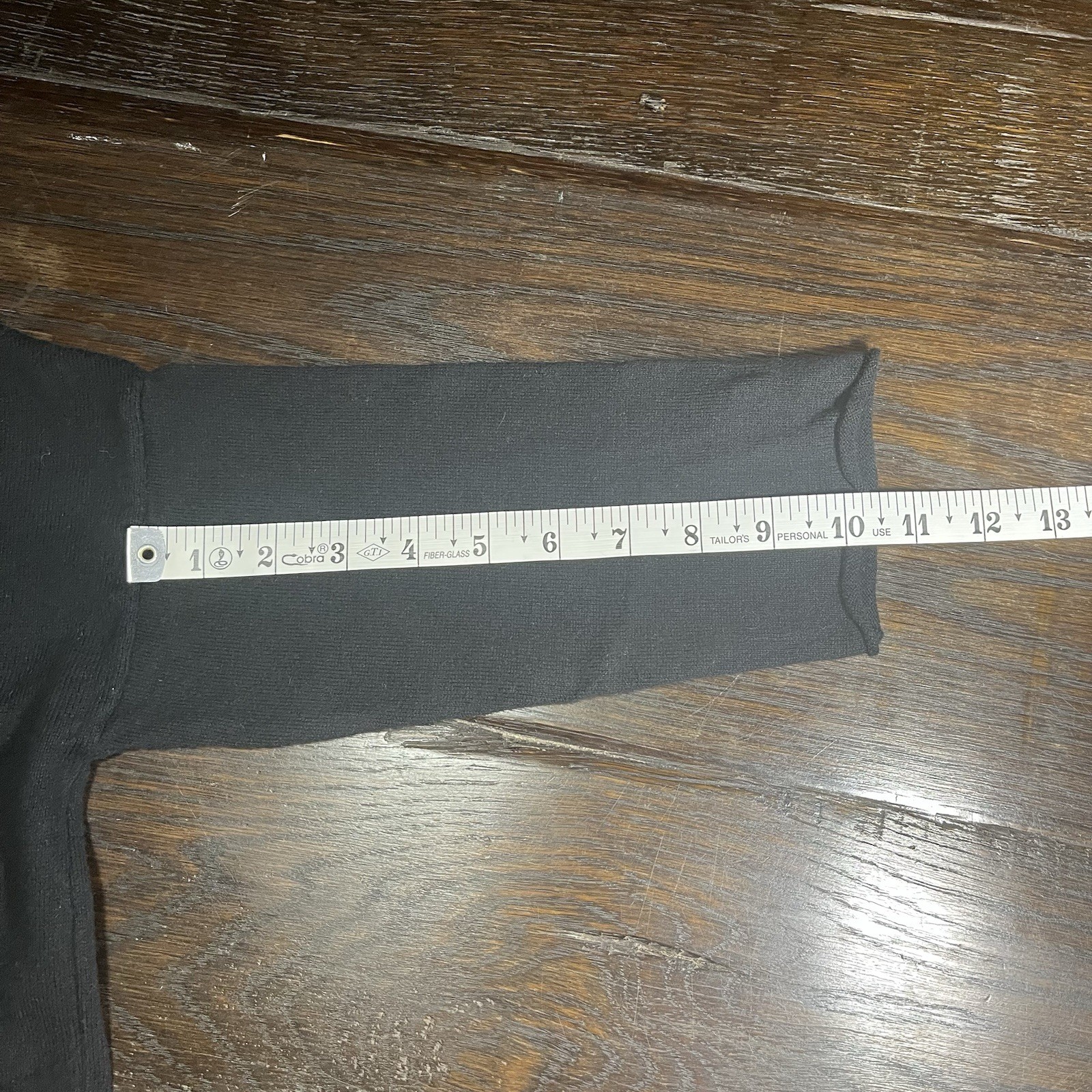 Each x Other Paris Crew Neck Cotton Cashmere Sweater Black L’Art Brut Sz S READ