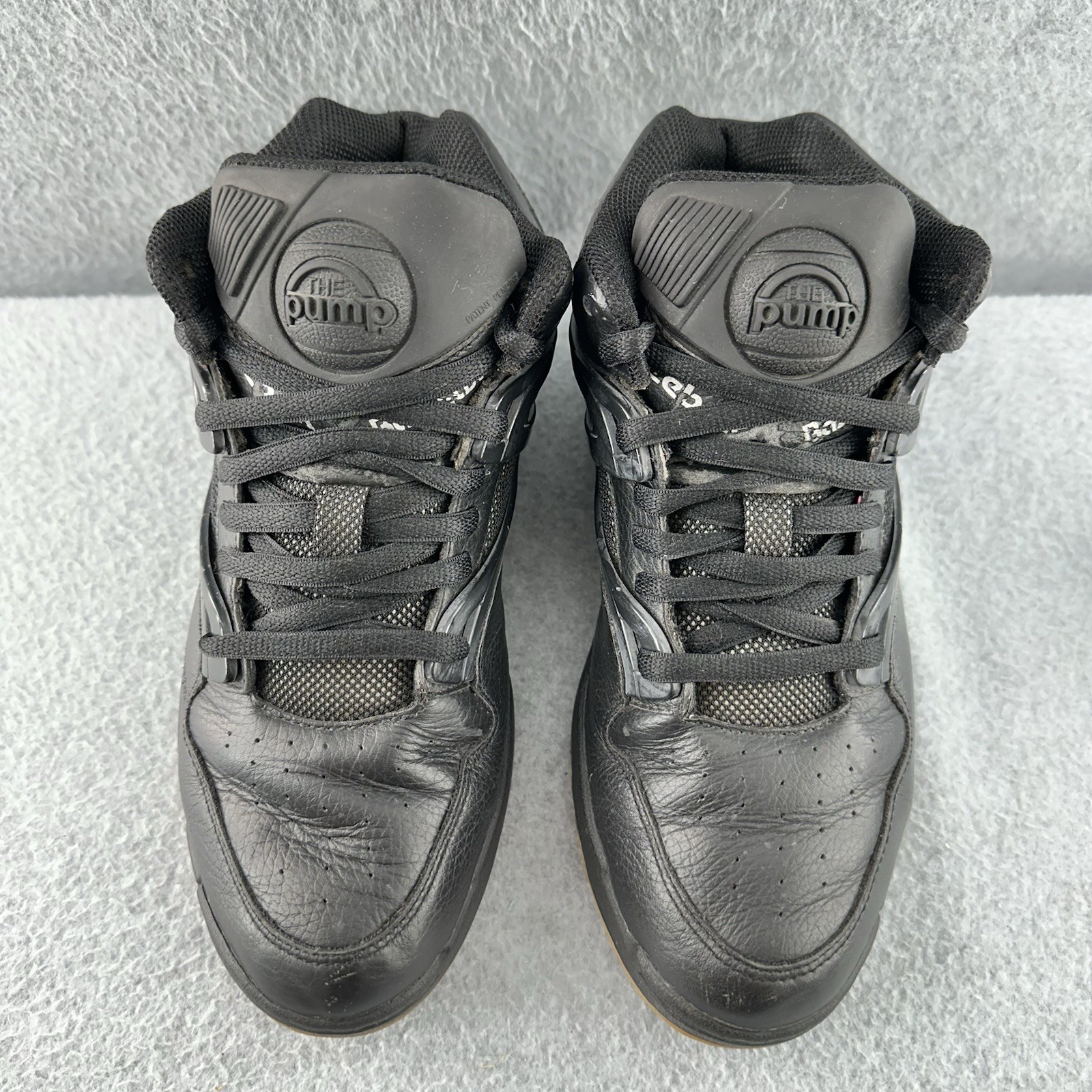 Reebok x Juun.J Pump Omni Zone II Shoes Black Gum Sneakers Mens Size 7