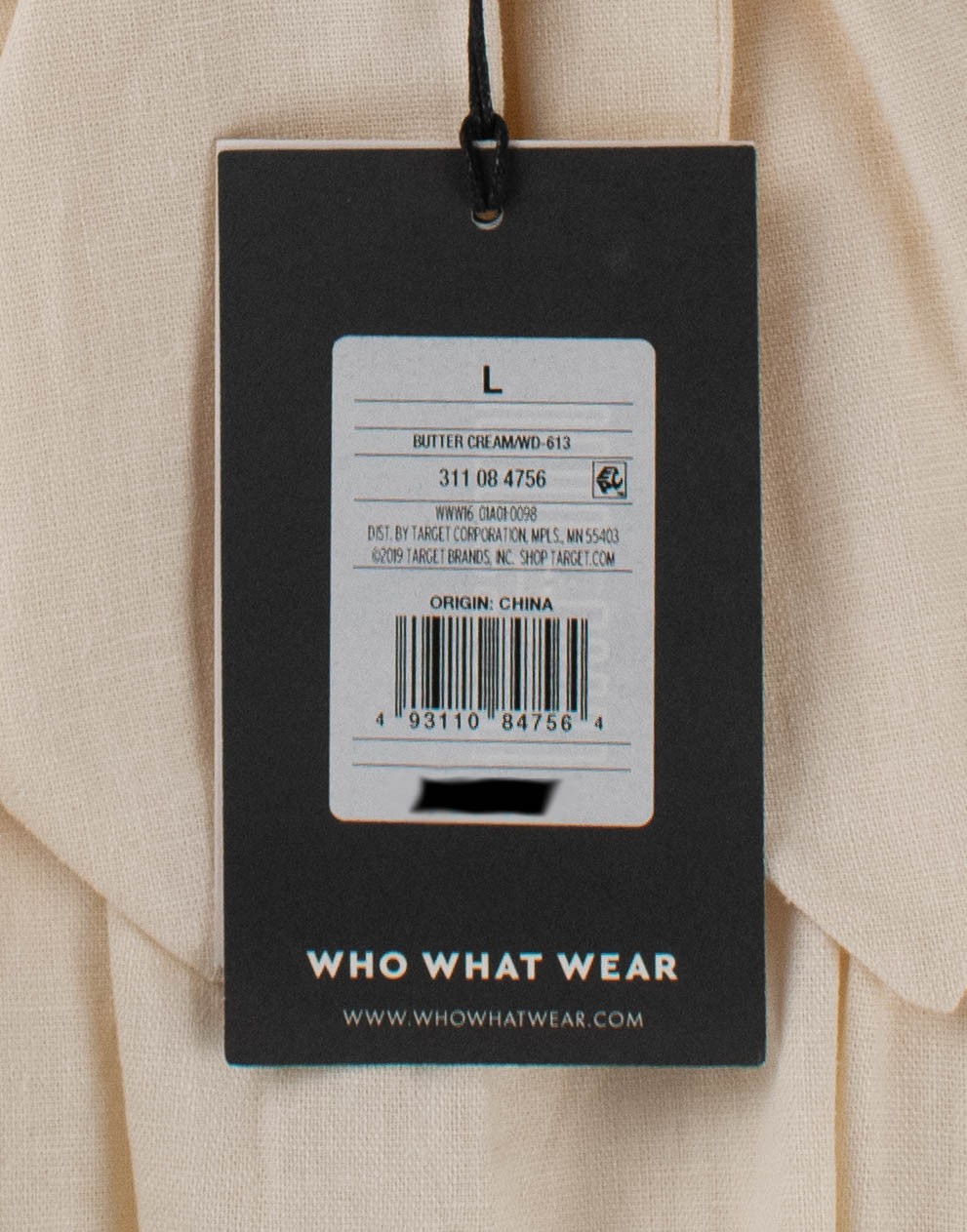 Retro High Waist Fit & Flare Strap Sleeveless Dress Front Chest Tie Women’s L