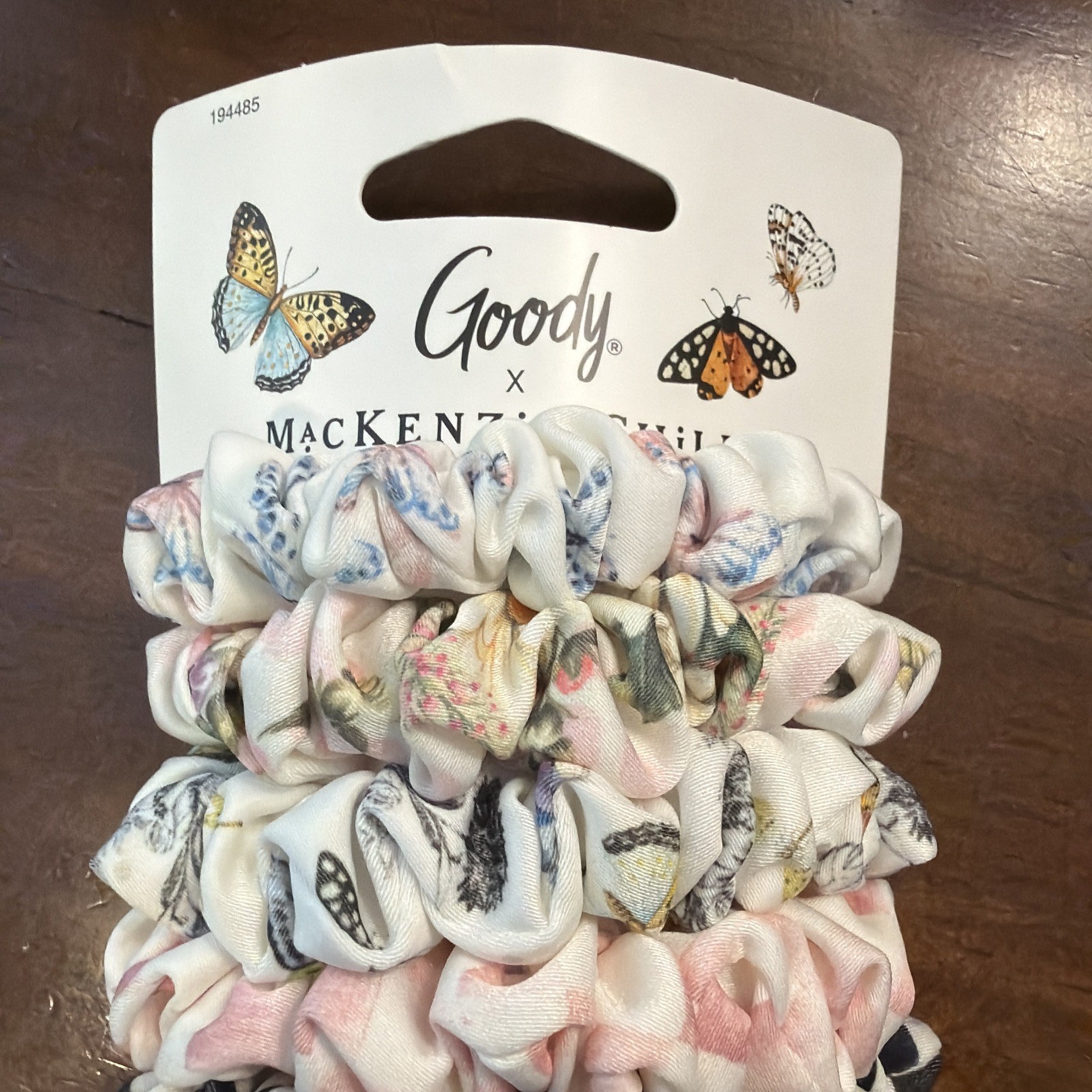 Goody x MacKenzie Childs Satin Scrunchies 5 Pack