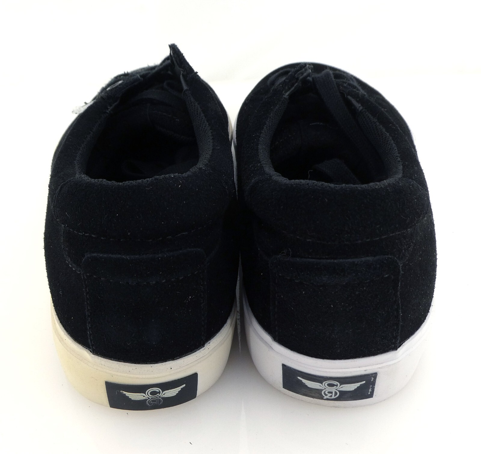 Creative Rec Shoes Cesario Lo Suede Los Angeles Black Sneaker Mismatched 9/10