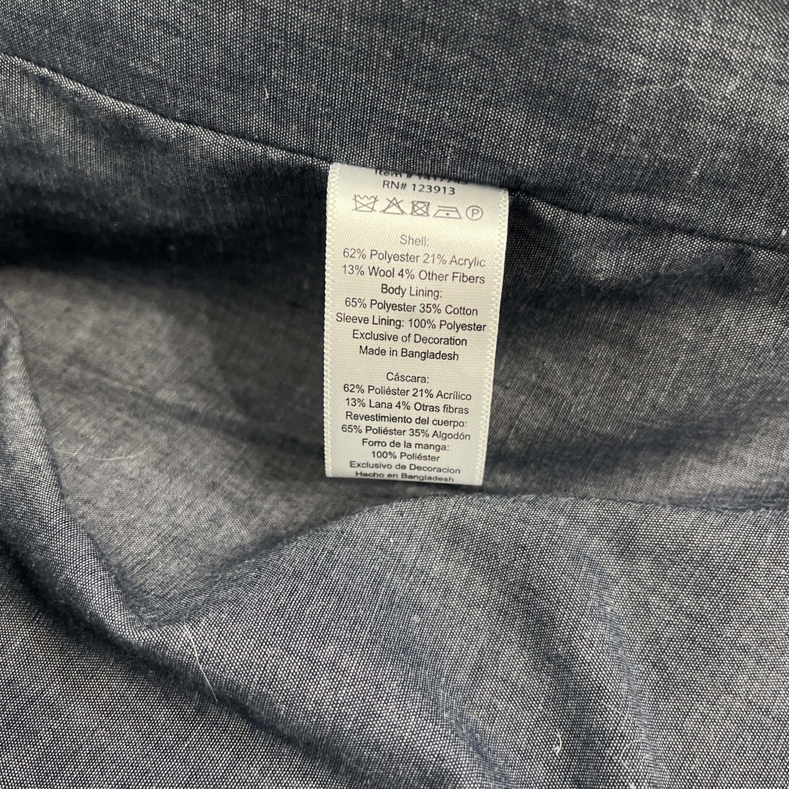 Jachs New York Wool Blend Jacket Size M Great Condition