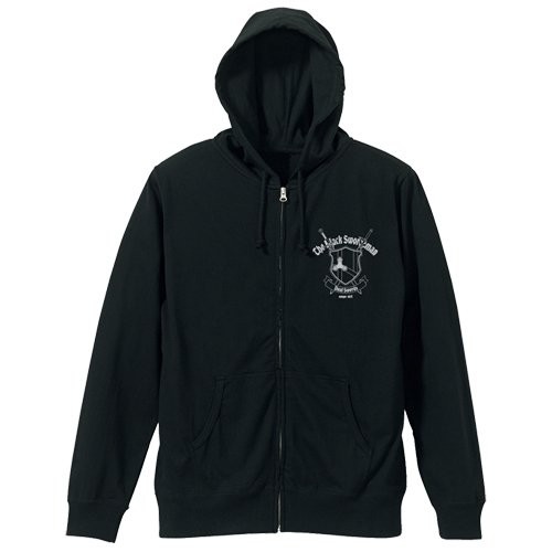 Sword Art Online Black Swordsman Tenjiku Hoodie Black S Size