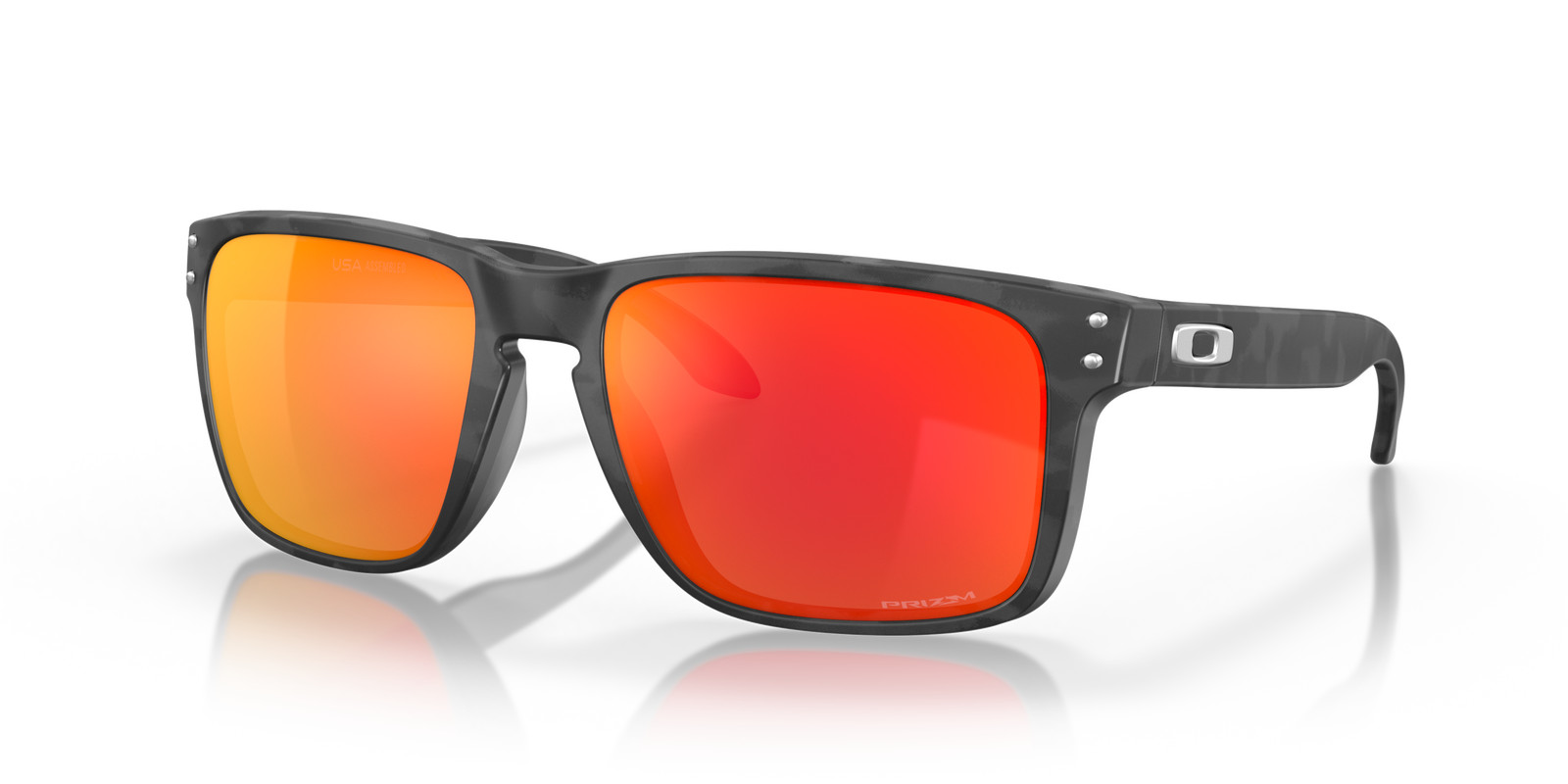 Oakley Holbrook XL Matte Black Camo Prizm Ruby 59 mm Sunglasses OO9417-2959