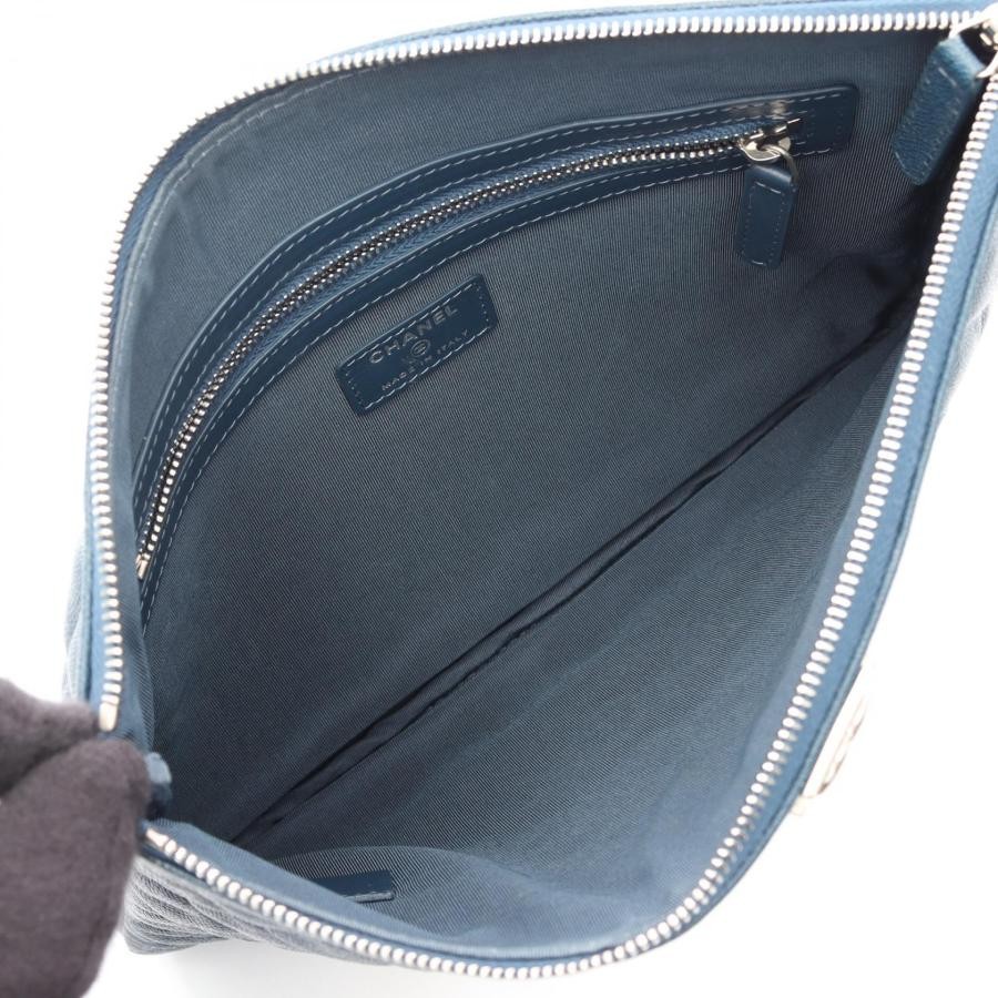 CHANEL Bag: Boy Chanel Grained calfskin Navy W26.5H20D1cm;