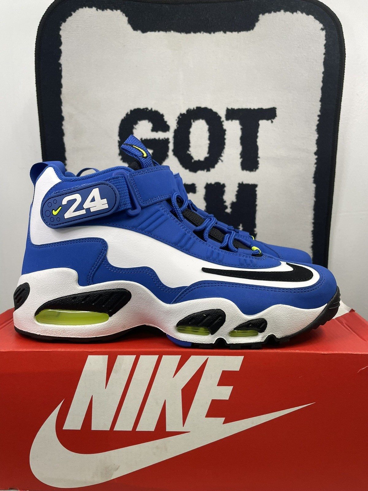 Nike Air Griffey Max 1 2026 “Varsity Royal”/Black-Volt DJ5161-400 Men Size 9