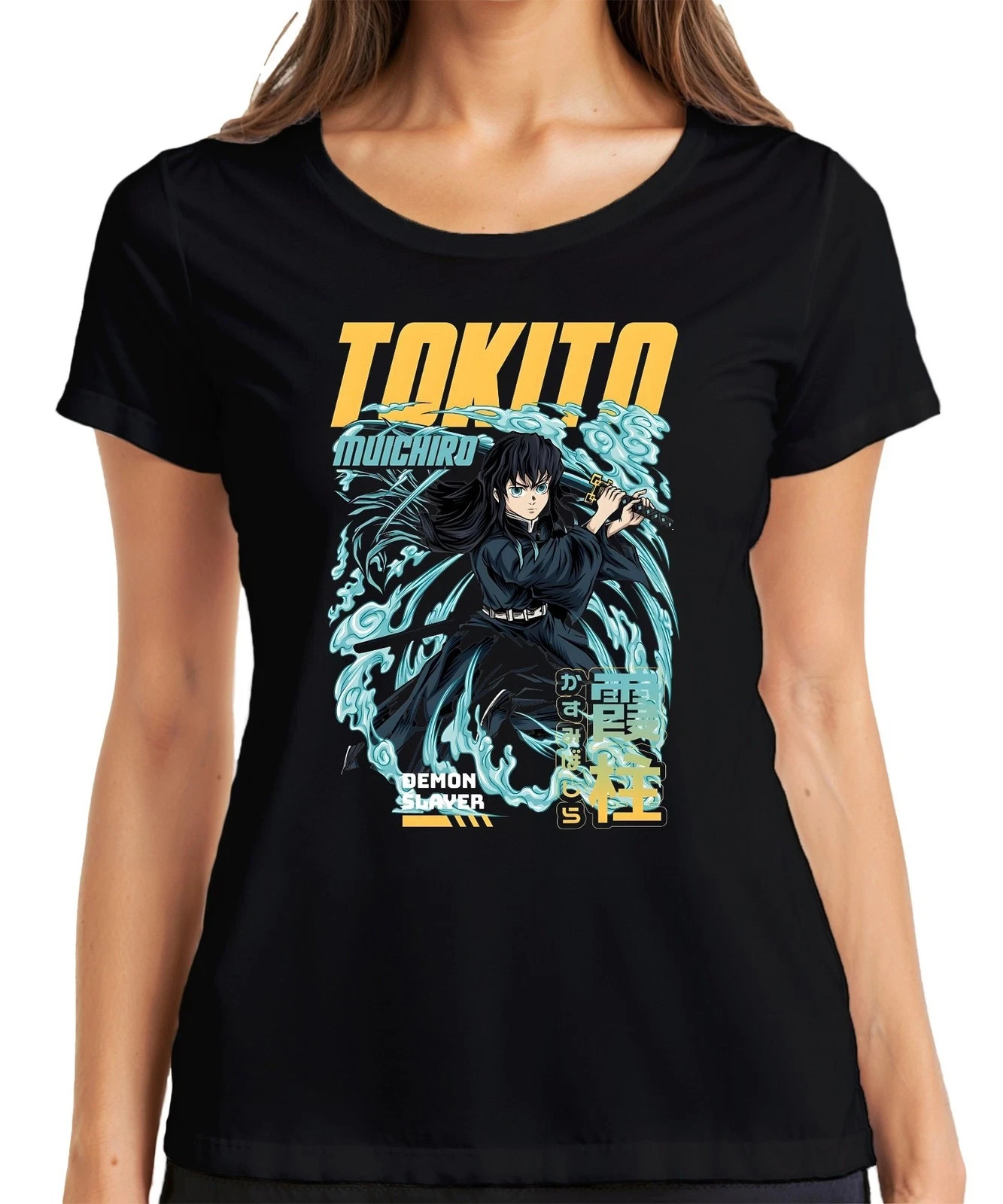 Tokito Muichiro Mist Hashira Mist : Japanese Anime Graphic Tee
