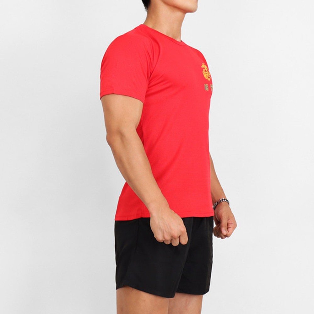 ROKMC Korean Marine Corps Cool Dry T-Shirt (Red, Short Sleeve) | S–4XL
