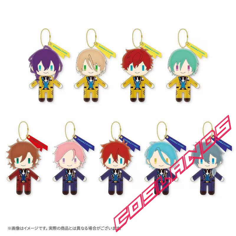 14cm Ensemble Stars ‌‌Kiryu Kuro Plush Doll Anime Plushie Keychain Toy Gifts