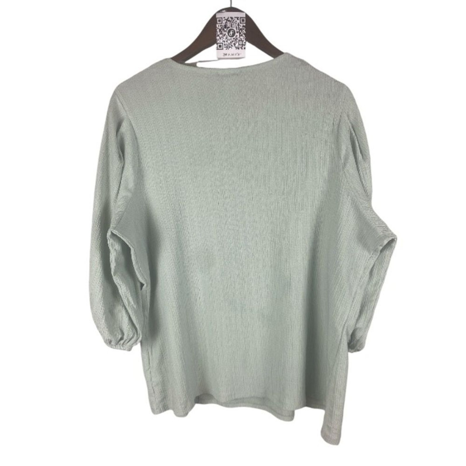 AVA & VIV light aqua top//1X