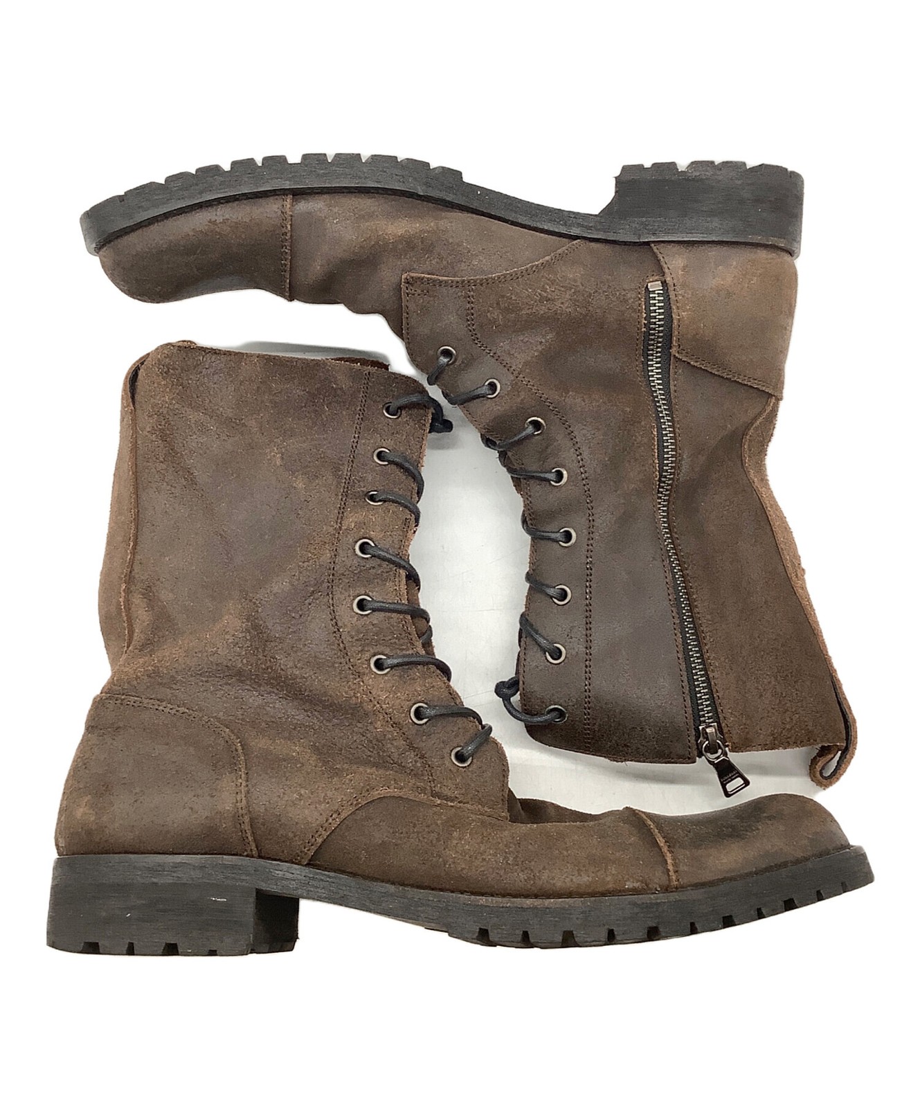 Burberry Black Label Side Zip Boots BFw14