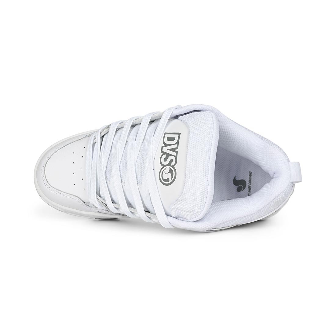 DVS Comanche Shoes – White/White/Grey