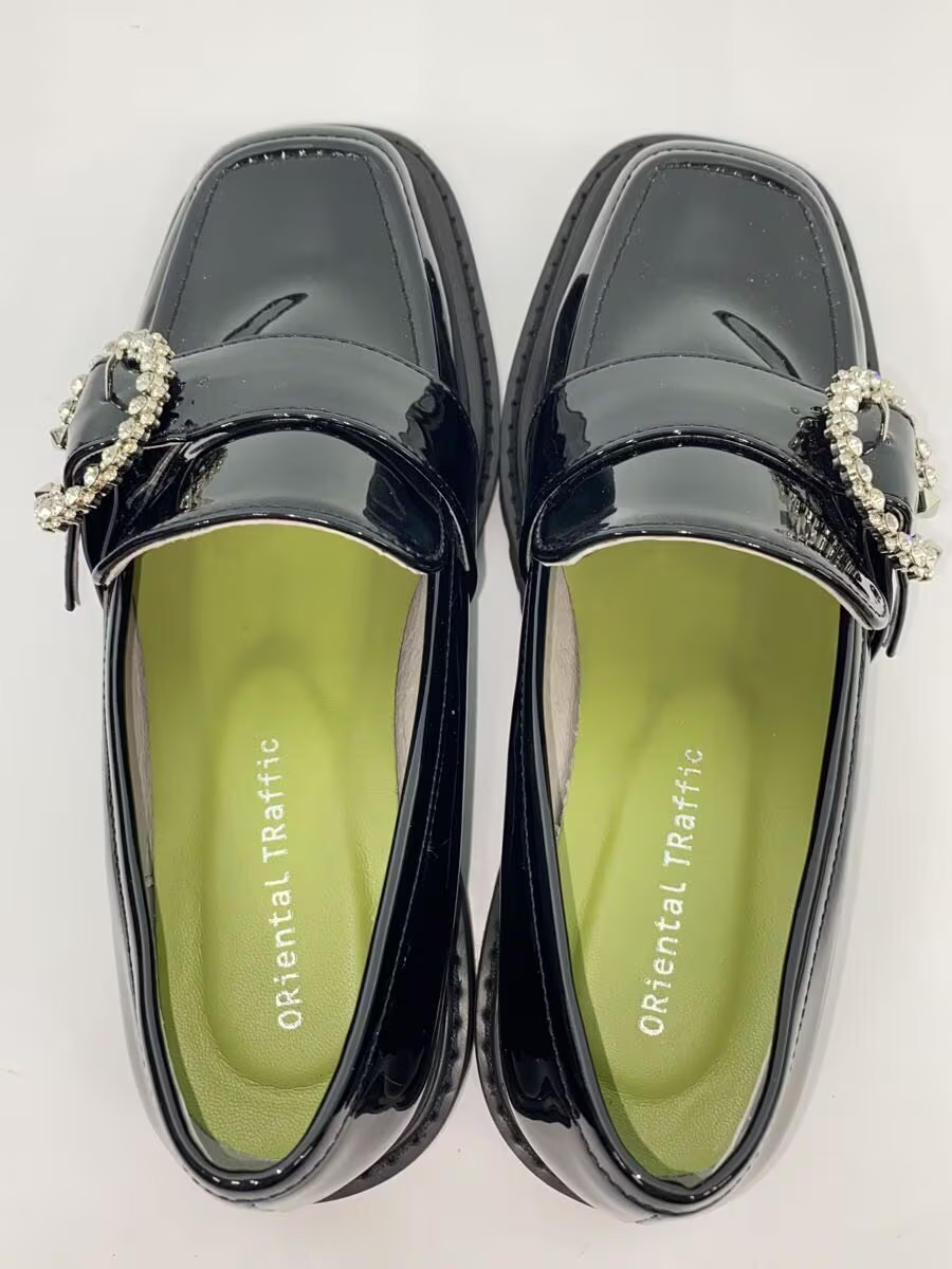 ORiental TRaffic Loafers, Size 35, Black, Patent Leather, 31315