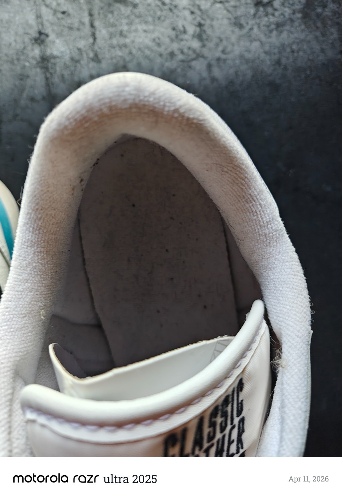 Size 11.5- Reebok Classic Leather OG ” My Name Is” – Radiant Aqua !Worn 4 times!