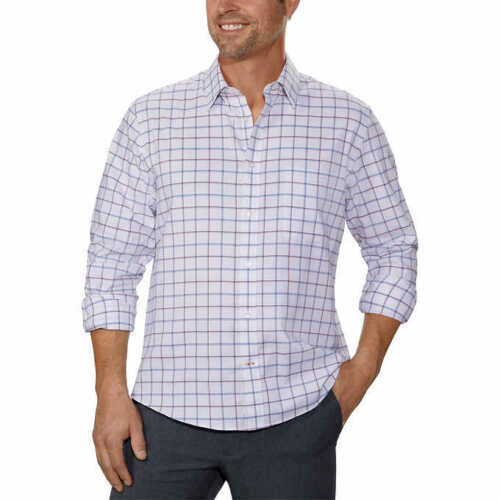 Tommy Hilfiger Men’s All-Season Stretch Regular Fit Dress Shirt