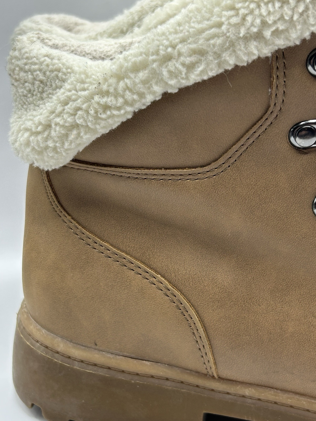 Womens Time And Tru Size 10 Fashion Boots- All Man Made- No Leather