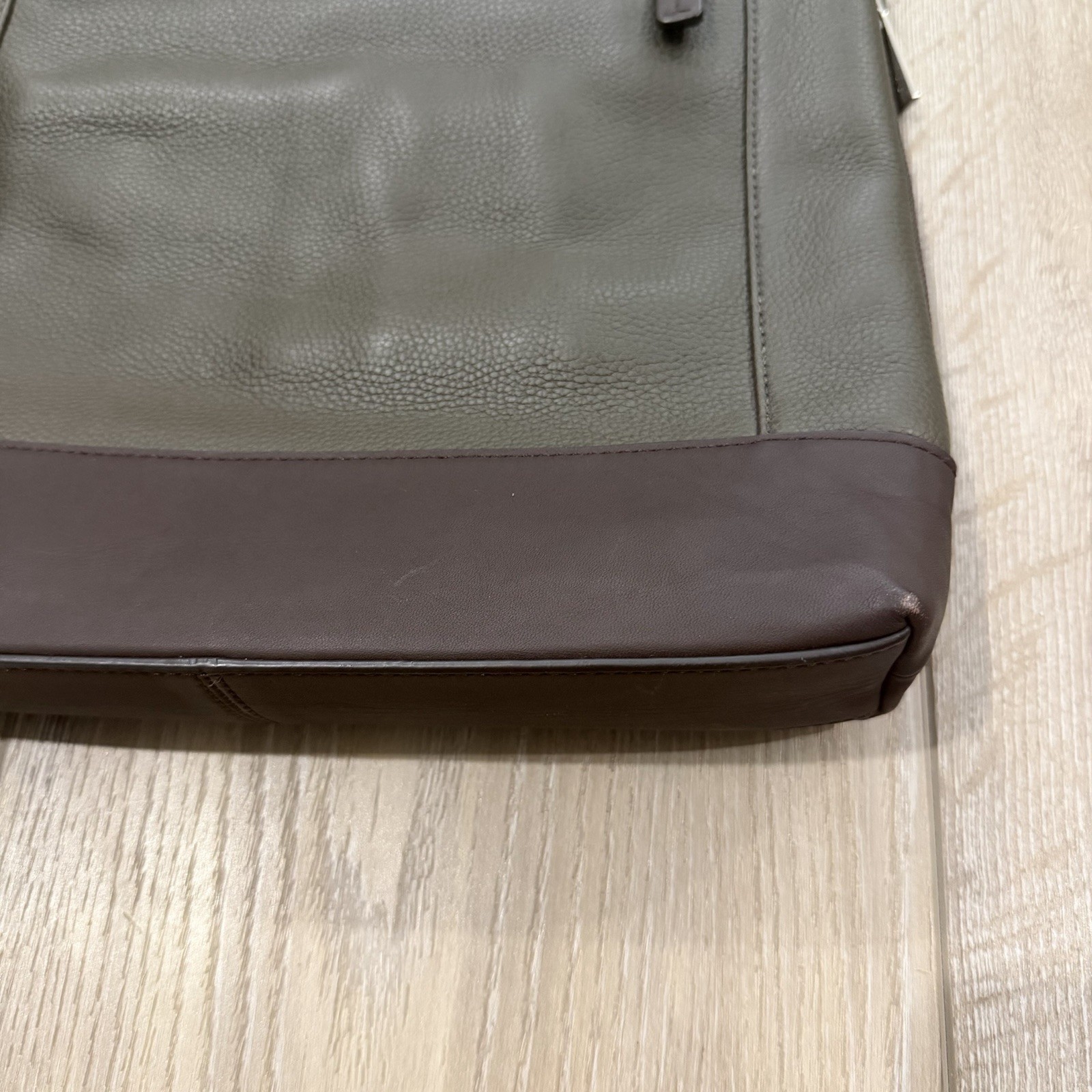 Coach Camden Leather Tech Crossbody