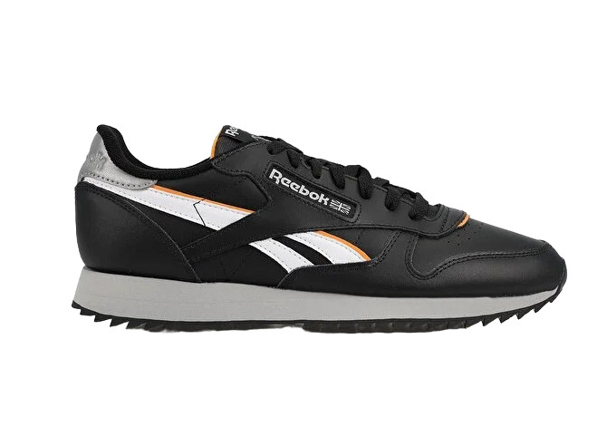 REEBOK MENS BLACK SNEAKER 100032768 CLASSIC LEATHER RIPPLE ID1586