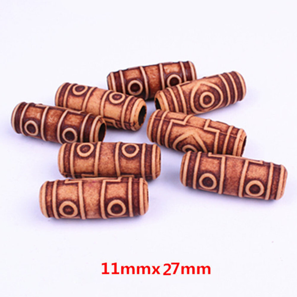 60PCS Dreadlocks Hair Braid Rings Aluminum Hair