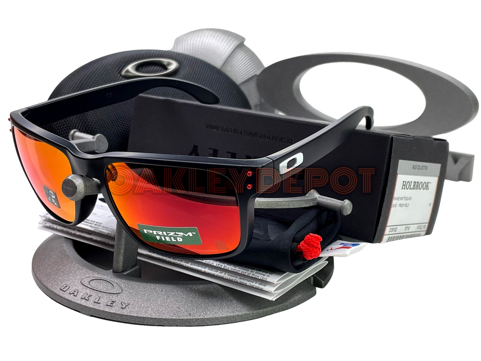 ✅🕶️ OAKLEY HOLBROOK 009102 MLB ST LOUIS CARDINALS/PRIZM FIELD SUNGLASSES (39)