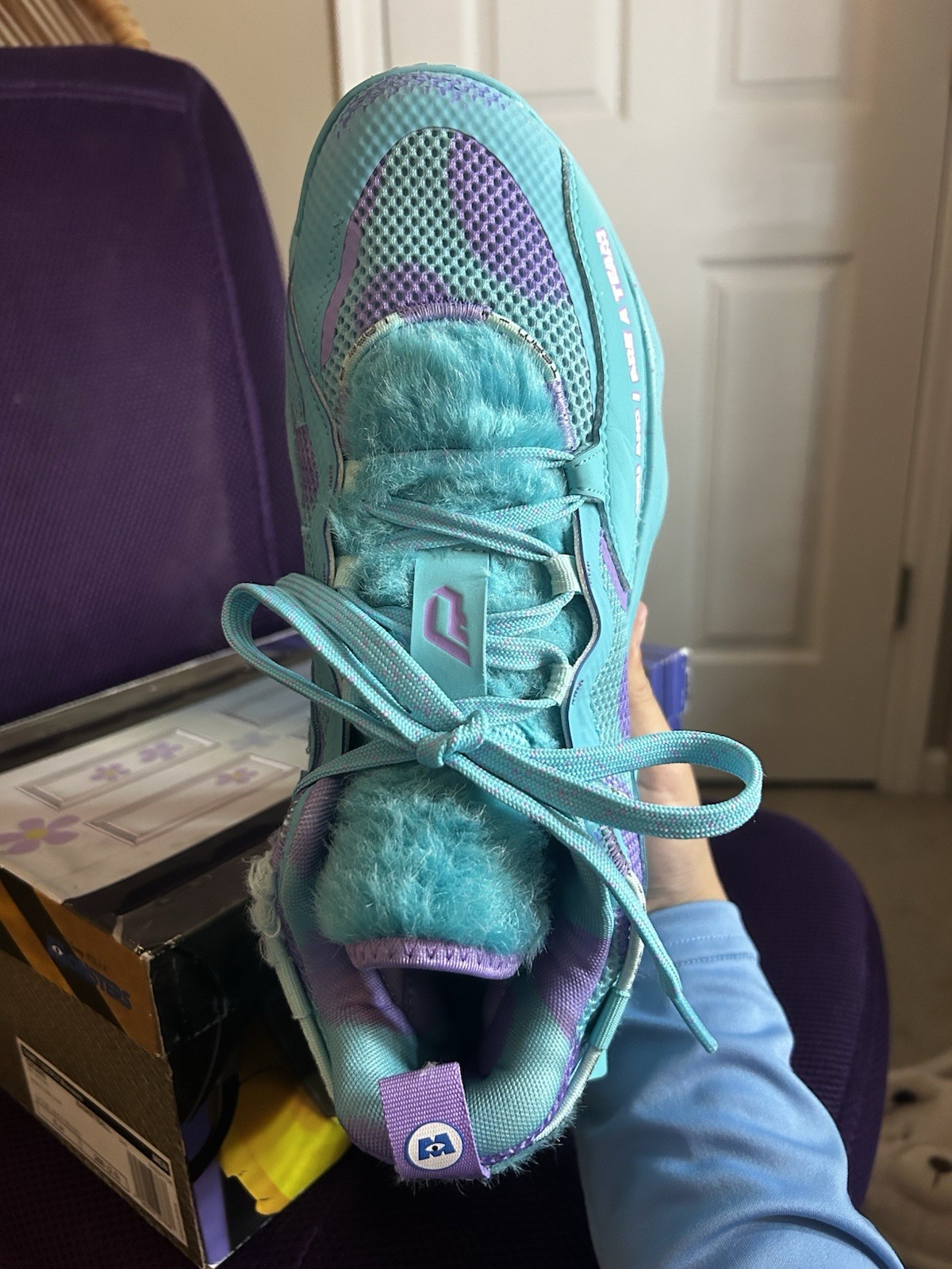 Monsters Inc. x adidas Dame 7 EXTPLY “Sulley” | Men’s Size 8