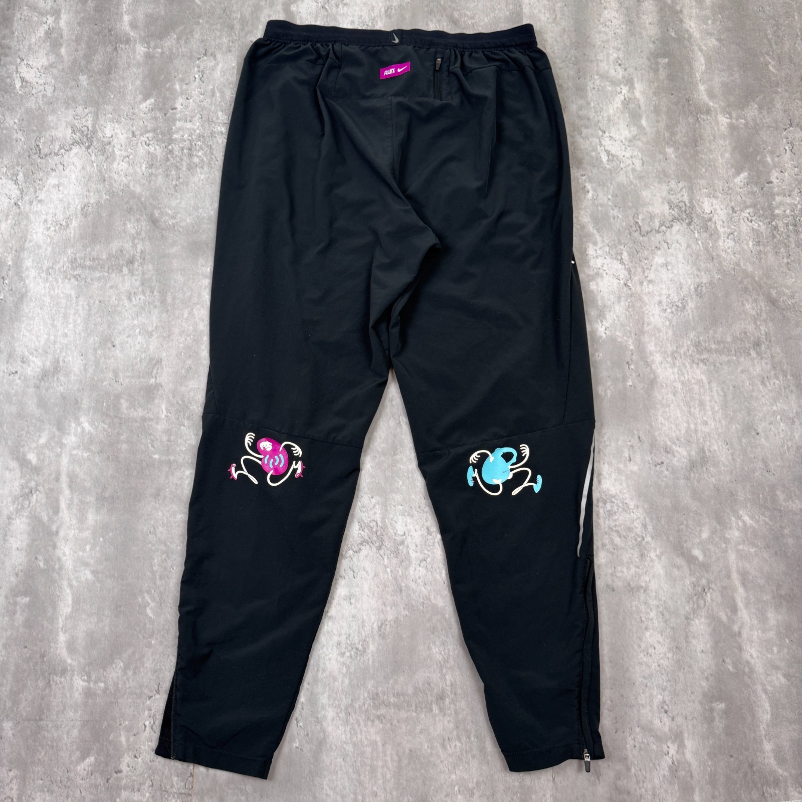 Nike Tokyo Phantom Pants Mens Large Black Woven Running Training Japan