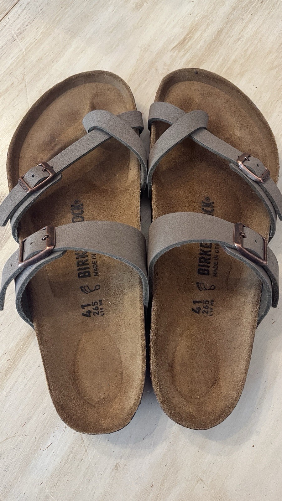 BIRKINSTOCK MAYARI SANDALS WOMEN’S SIZE 10 41 L10 M8 265
