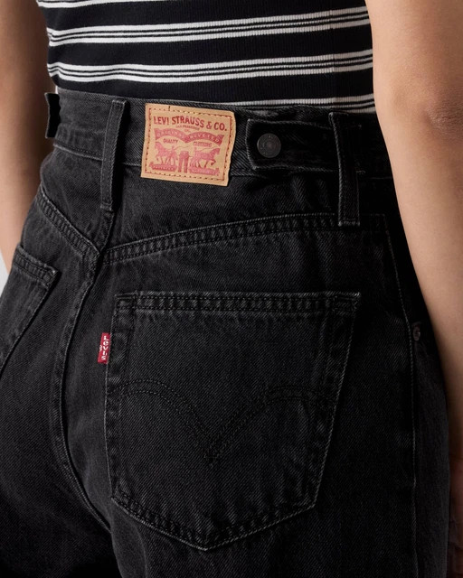 Levi Cinch Baggy Lightweight Women’s Jeans, Capturing Moments Black, (New)