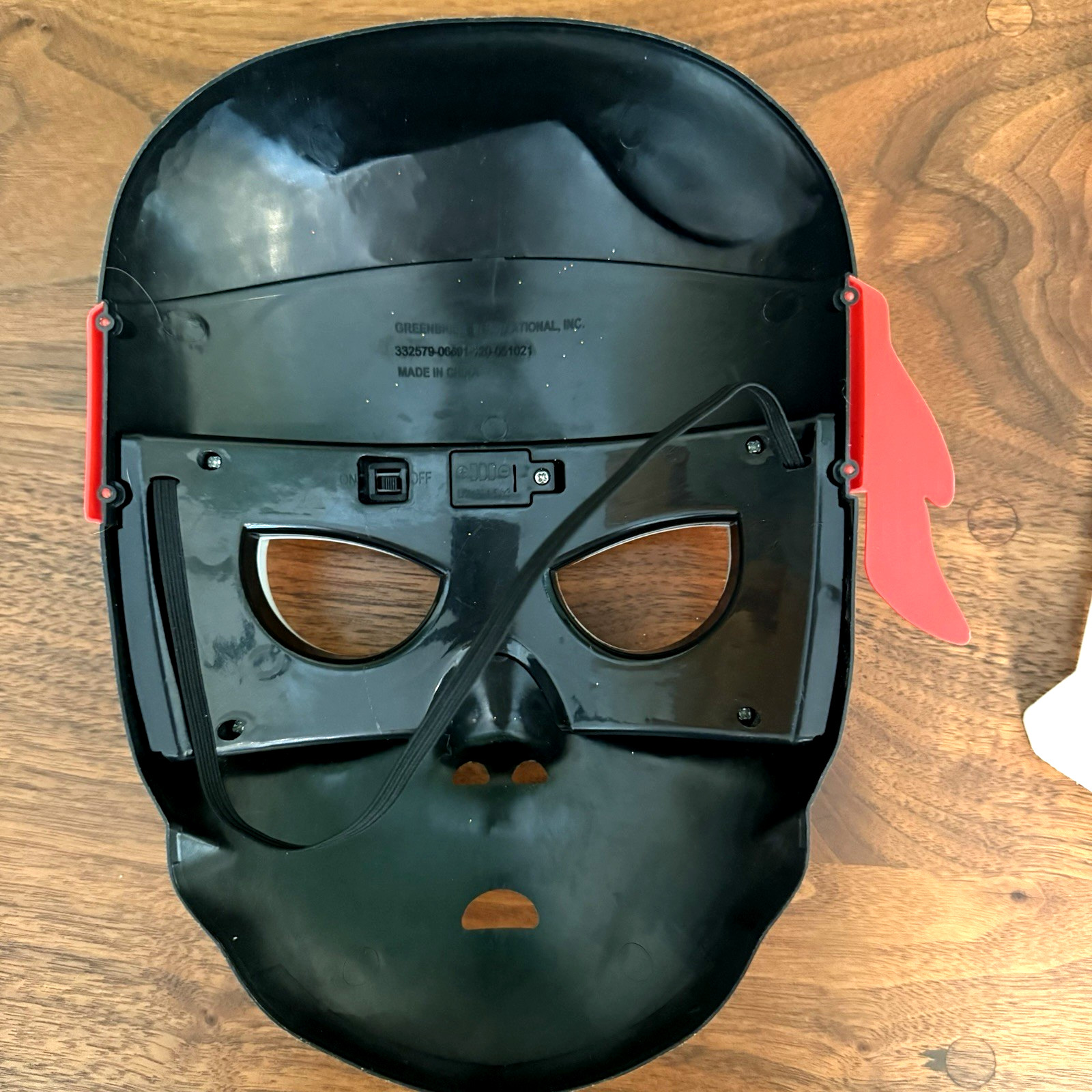 Lot of 3 Kids Halloween Masks-Pirate Light-Up,Star Wars Clone Trooper, The Flash