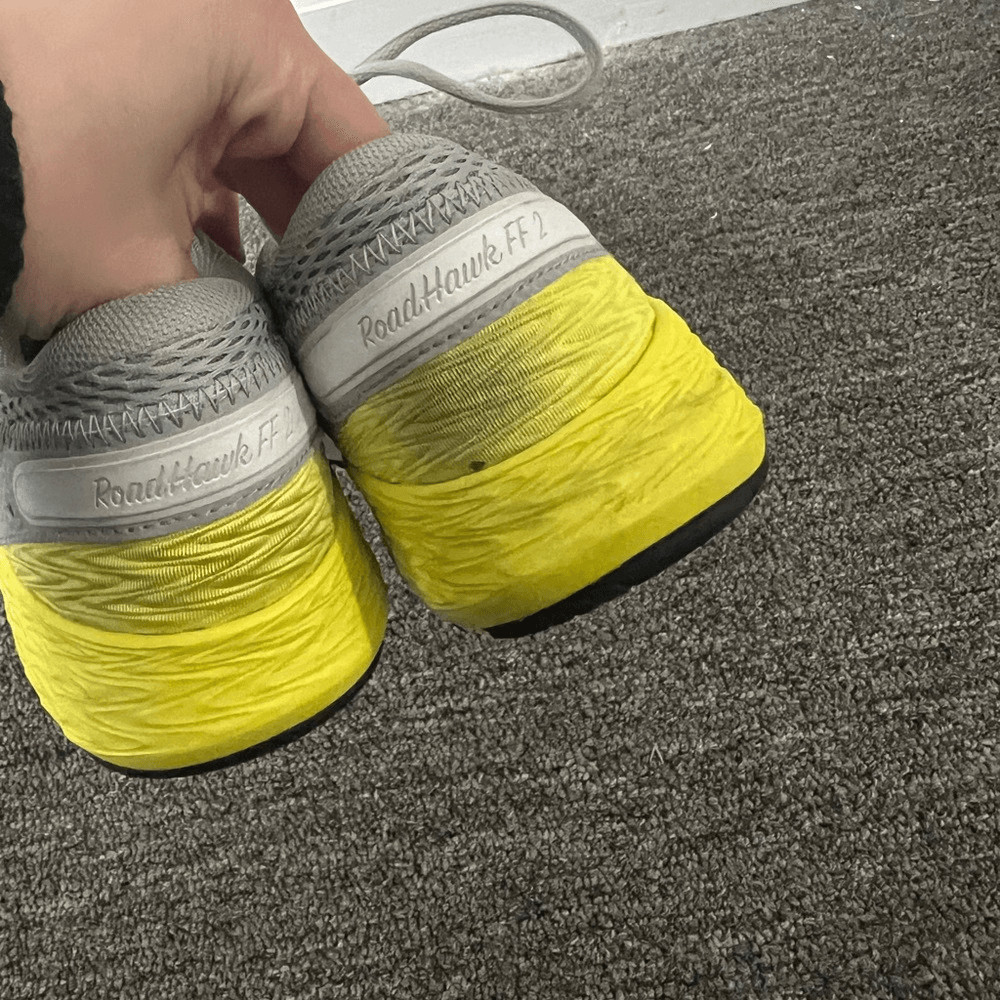 ASICS Gray Roadhawk FF 2 Running Sneakers Size 7 US $100