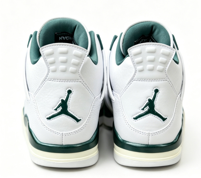 Men’s Jordan 4 “Oxidized Green” Mid Top Retro Basketball Shoes US Size 7-12
