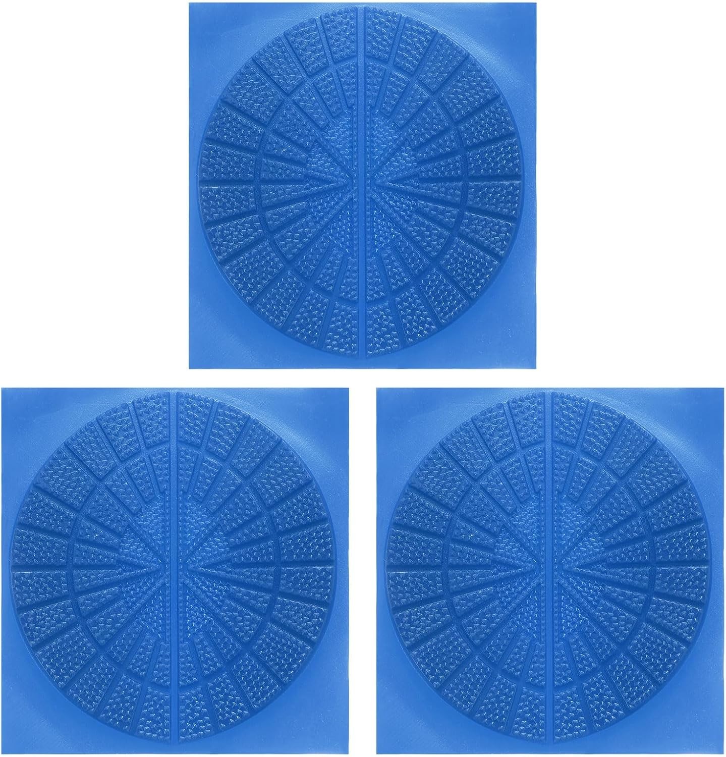 Versatile Non-Slip Sole Protectors for Sneakers – 3 Pairs Lightweight Blue