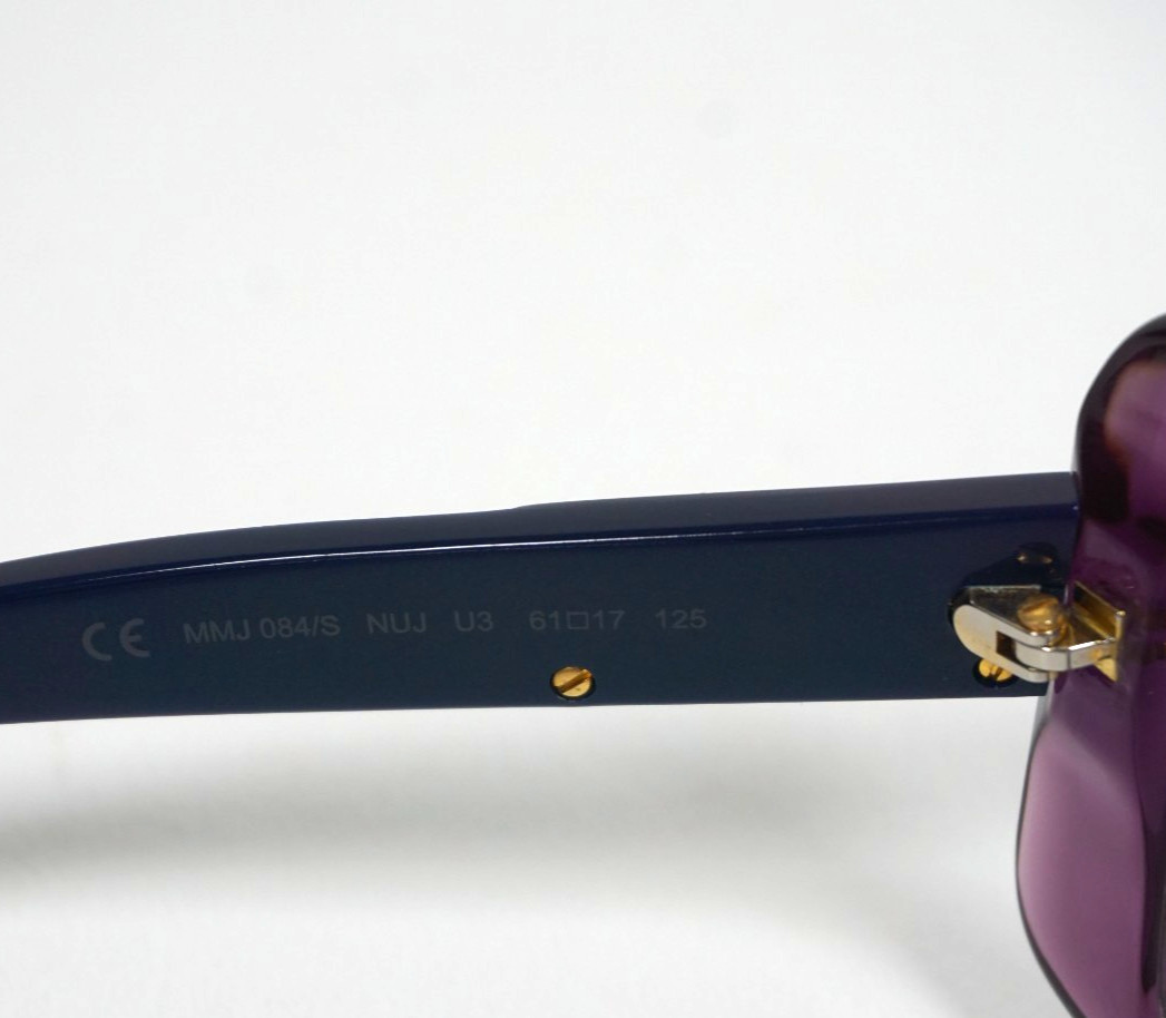Marc by Mark Jacobs Oversized Sunglasses Gradient U3 Lens 125mm W/Designer Case