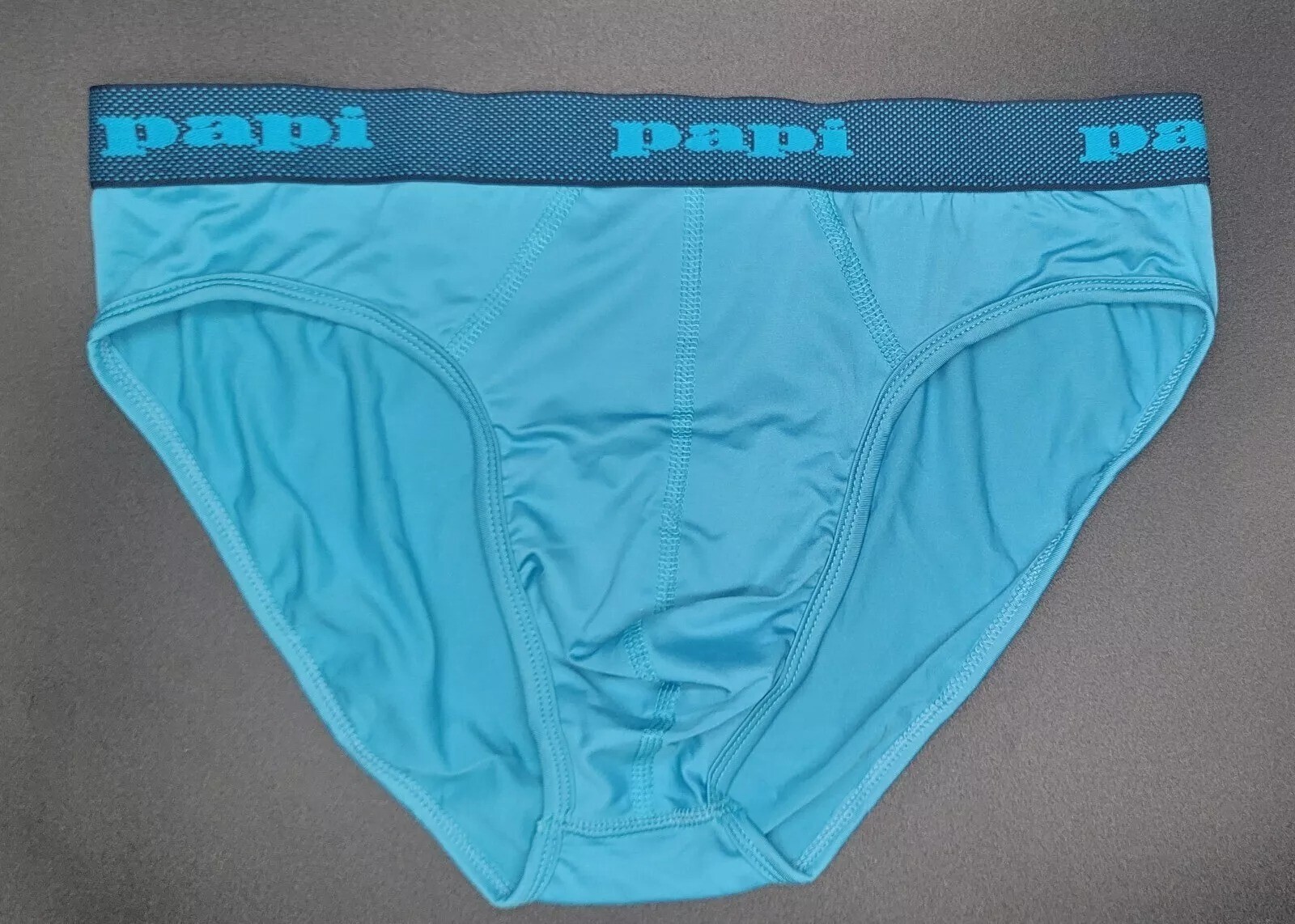 Papi Men’s 5pk Microfiber Microflex Low Rise Underwear Briefs, Size S M L NIB!