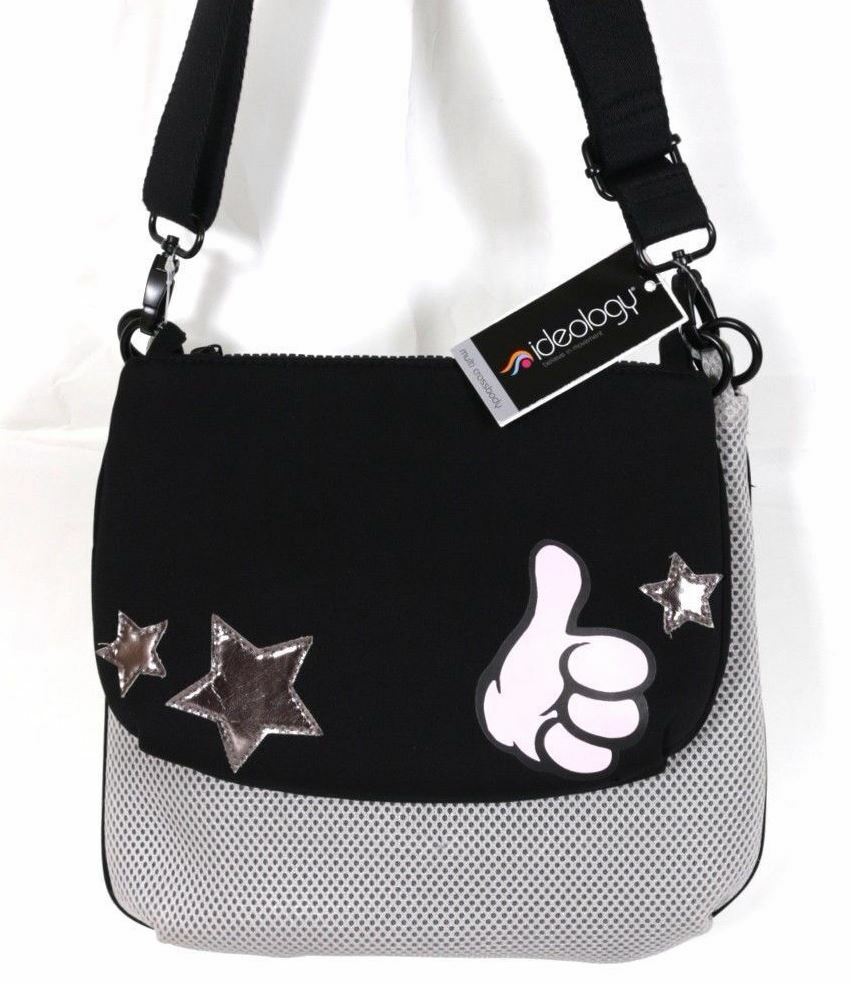 Backpack Handbag 2 in 1 Set LOT Silver Black Plus Crossbody