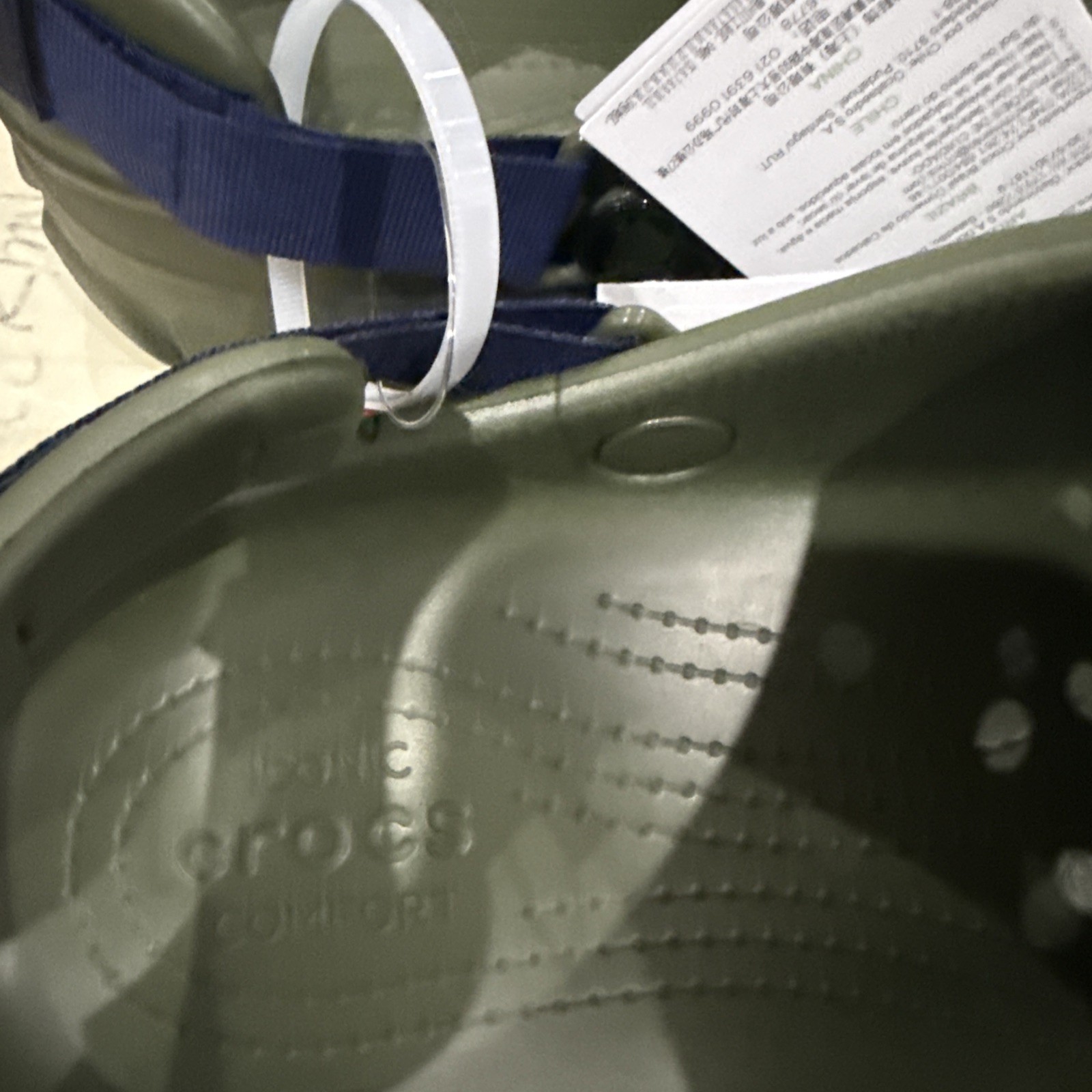 New Crocs Offroad Sport Clog Adjustable Heel Strap, Rugged Lug Sole Sz M9/wmn11