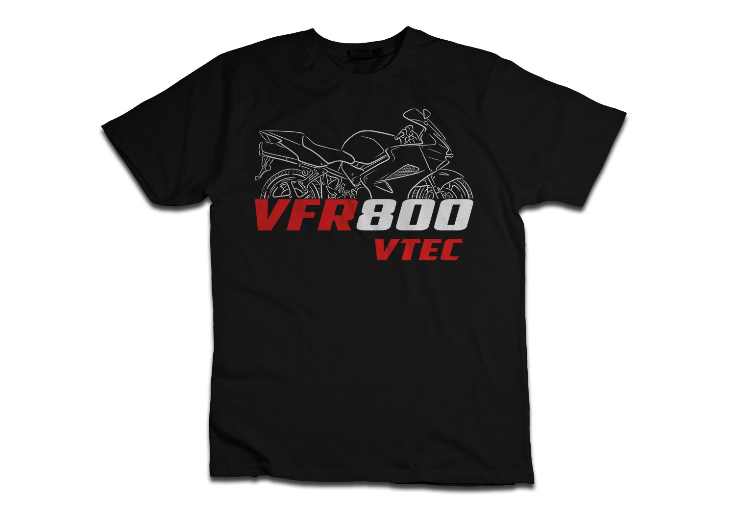 Honda VFR800 VTEC RC46 2002-2013 – Motorcycle T-Shirt for Riders