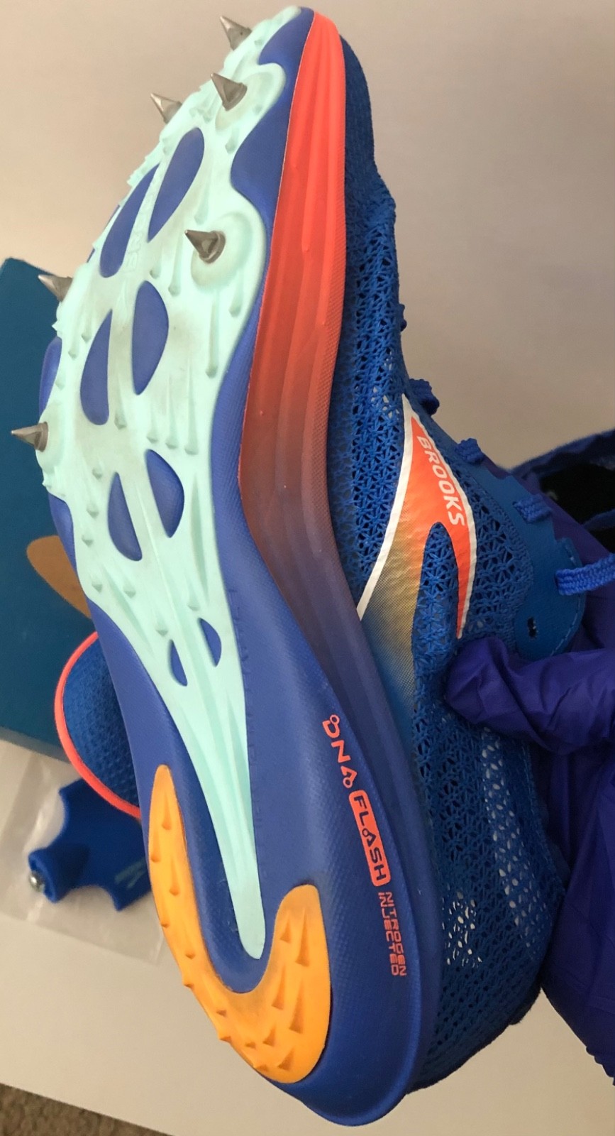 Brooks Hyperion Elite LD Blue Racing | Neutral Shoes Size Medium M9|W10.5 READ❗️