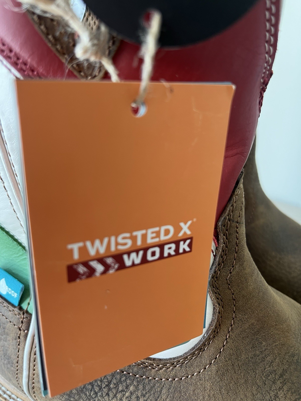 TWISTED X WESTERN WORK BOOT MEXICO COLLECTION – ALLOY TOE MXBAW03 MEN’S SZ 14 EE