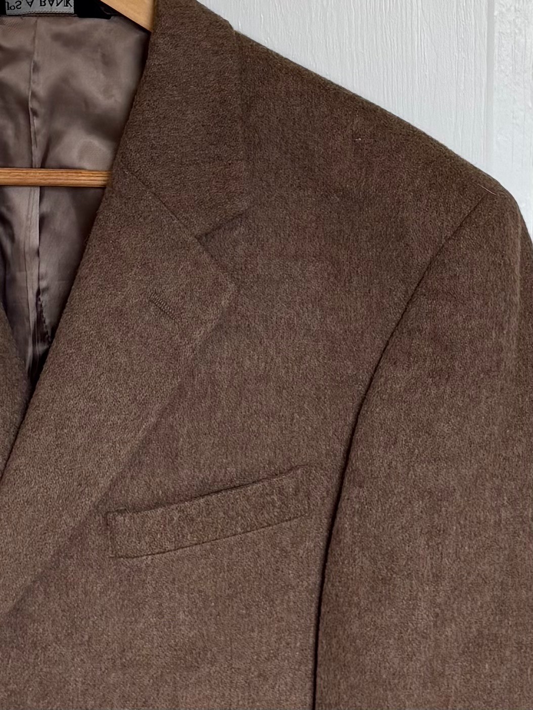 Jos A Bank 41R Camel Hair Blazer Mens Brown Sport Coat 100% Camel Hair 2 Button
