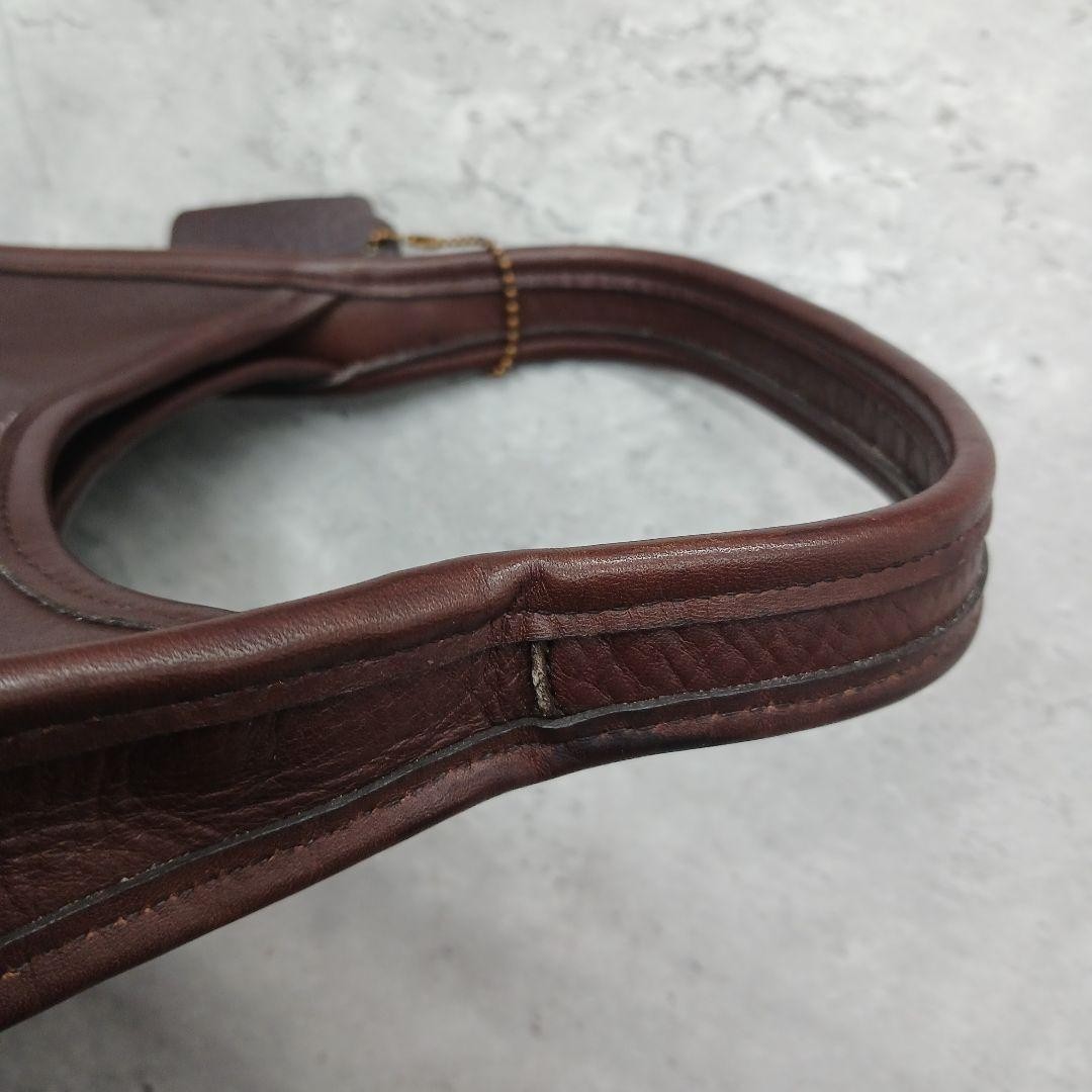Old Coach Ergo Shoulder Bag 9027 Leather Brown