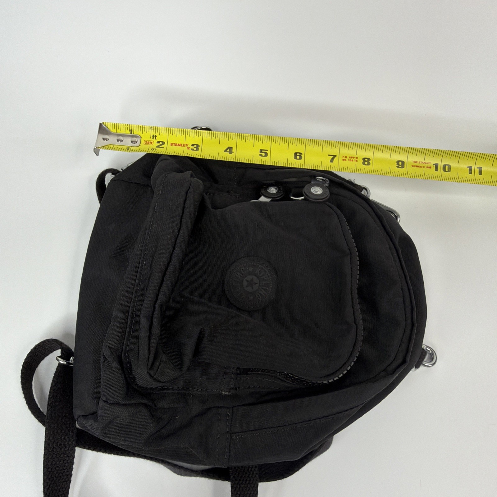 Kipling Mini 9” Backpack Black Work School Play Bag Pack
