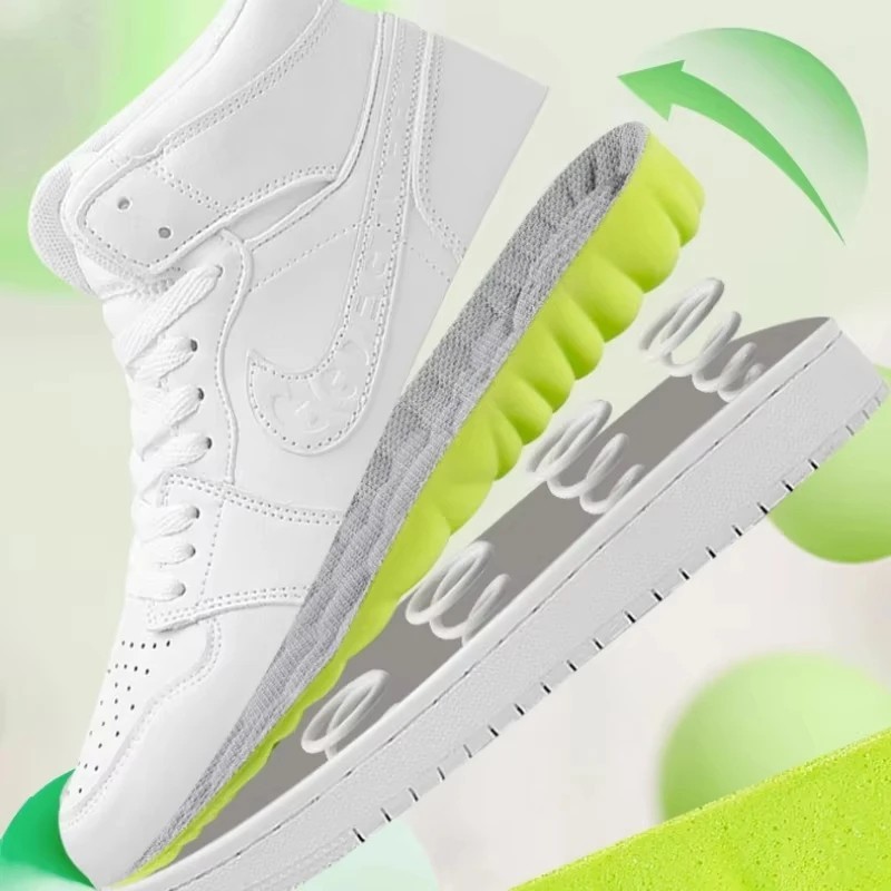 4D Height Increasing Insoles for Men Women Ultra Soft Shoe Inserts US7-12