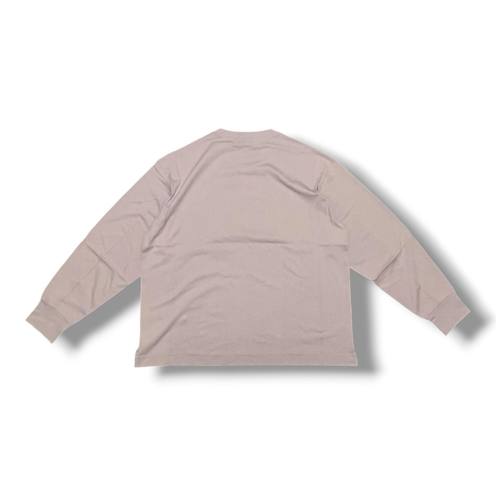 Unused CULLNI 25SS Cotton Jersey Box Logo Print L/S Pullover 25-SS-037 Pink 1