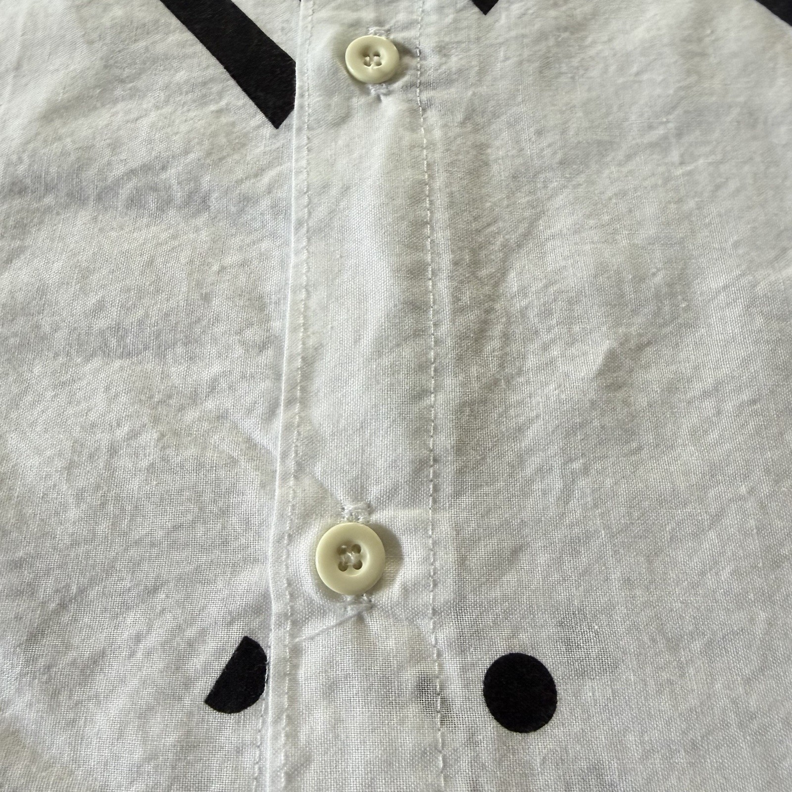 NOS Vtg 80s Ocean Pacific OP Button Up Short Sleeve Shirt Sample Sz M Surf Skate
