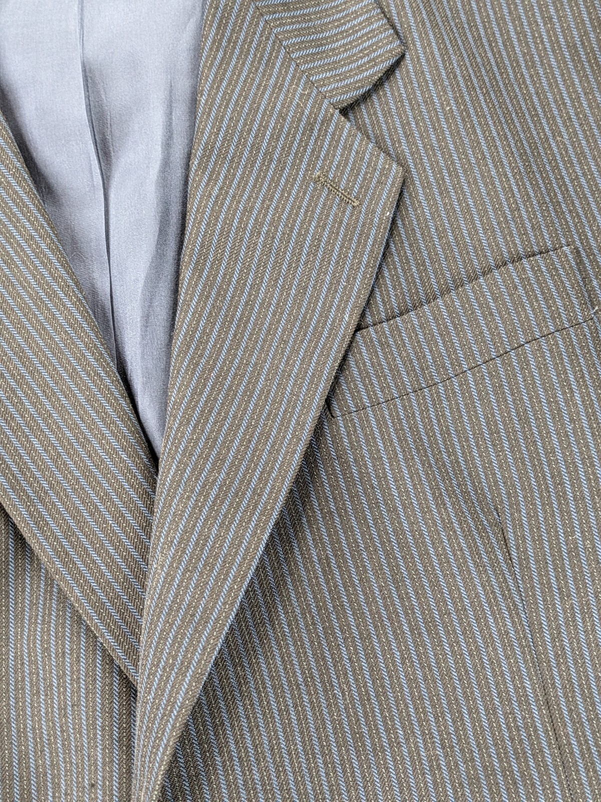 RARE🇮🇹Vtg Vittorio Veneto 44 IV Trevira Wool Blazer Jacket HandTailored Milano