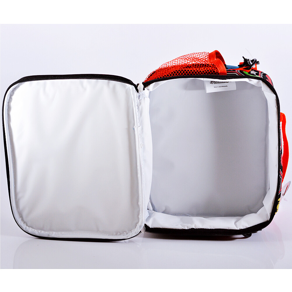 Nintendo Super Mario 16″ Large School Backpack with Lunch Bag, Mario Book Bag