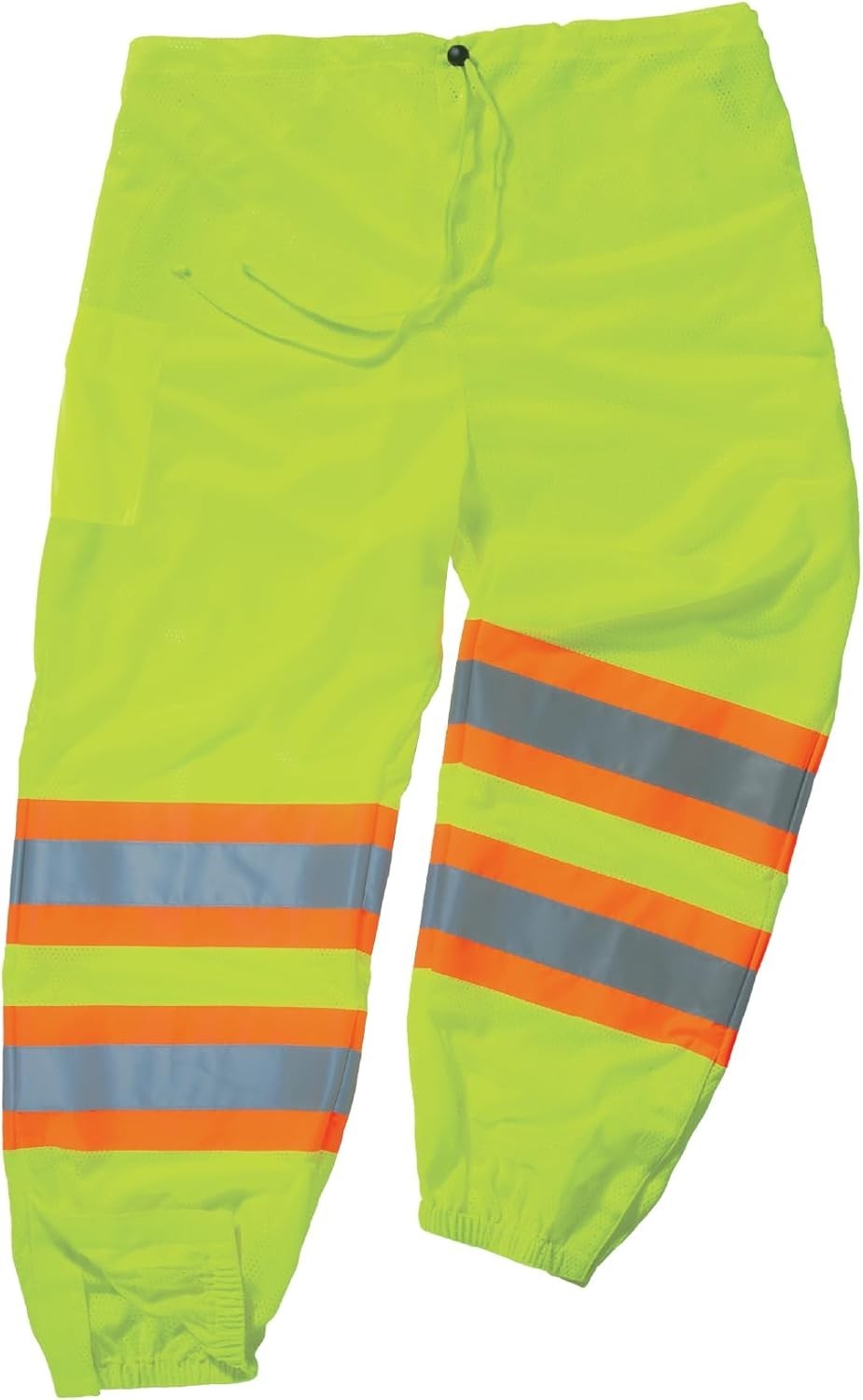 unisex adult Two-tone Class E Two Tone Pants, Lime, Small-Medium