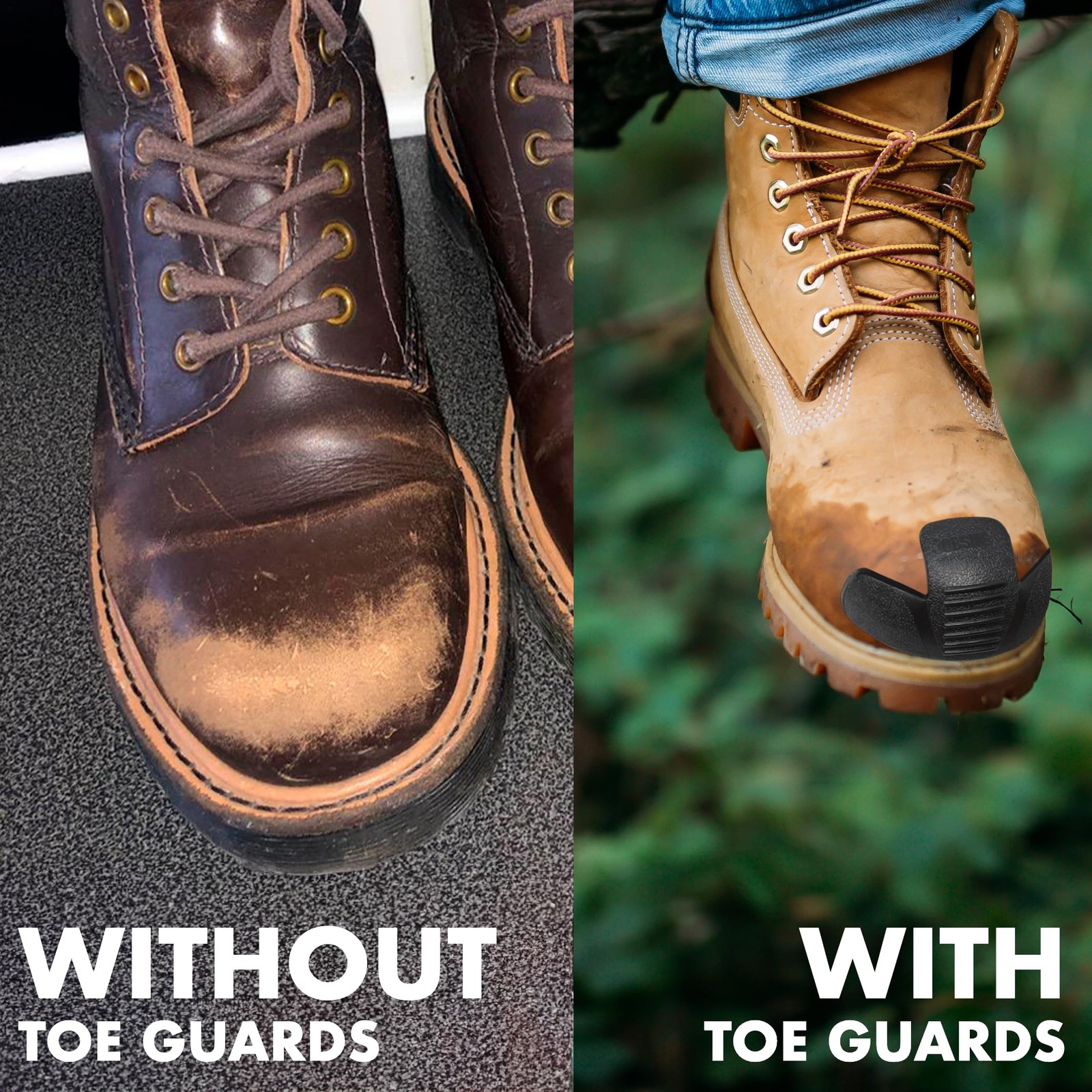 JobSite Boot Toe Guards – Shoe Protector Against One Size, Multi