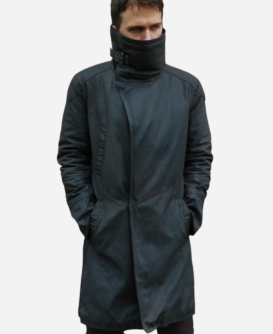 Blade Runner Ryan Gosling Coat | Officer K Blade Runner 2049 Style Trench Coat